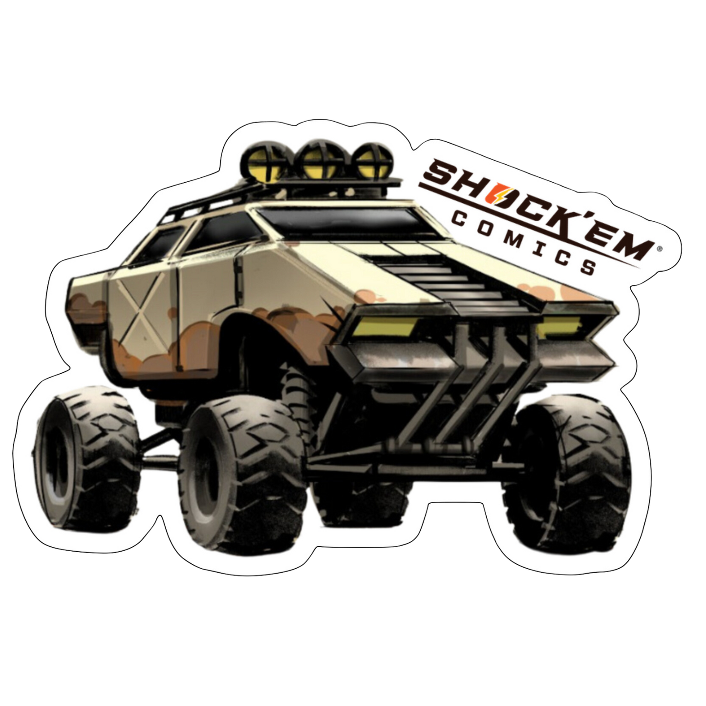 V-8 Wanderer Off-Road Sticker