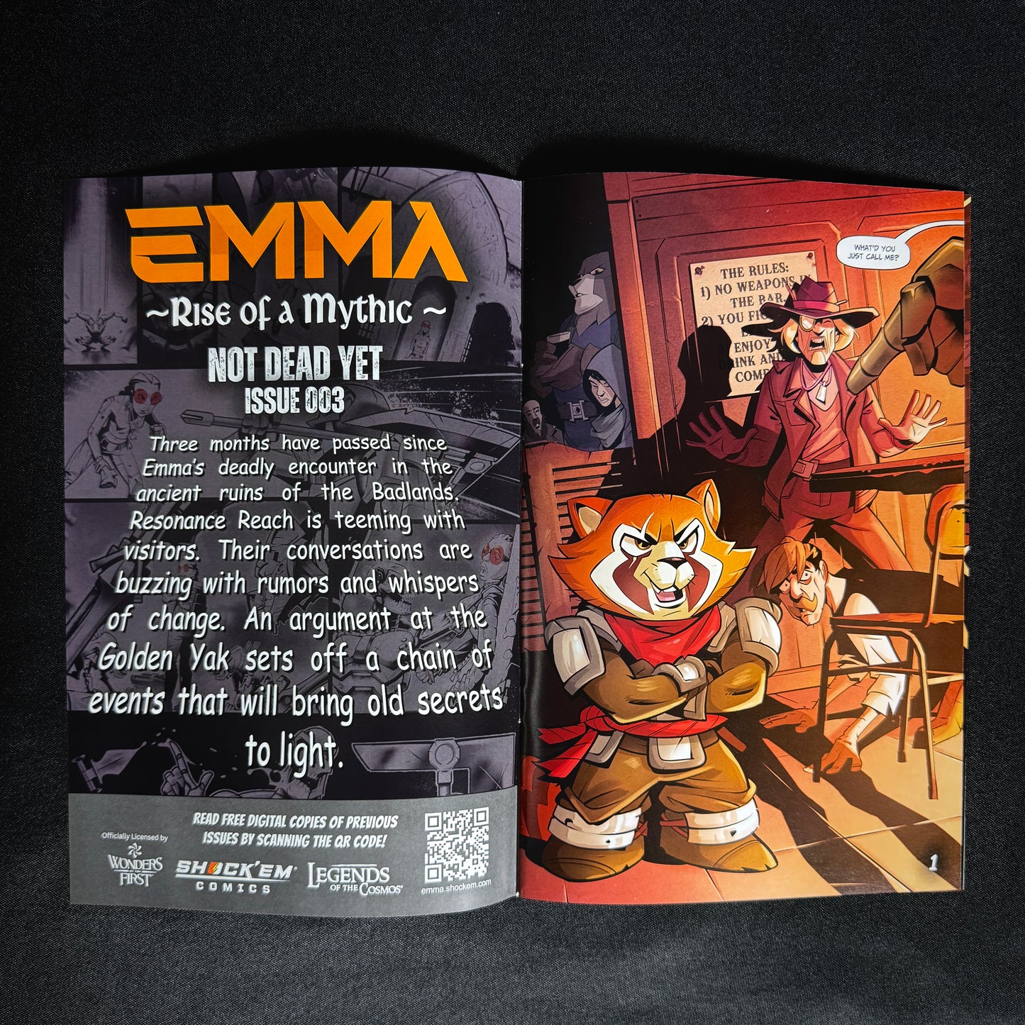 Emma: Rise of a Mythic - Issue 003: Not Dead Yet